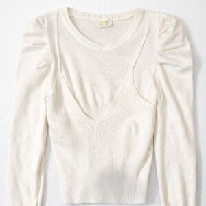 Chic Cream Women's Blouse